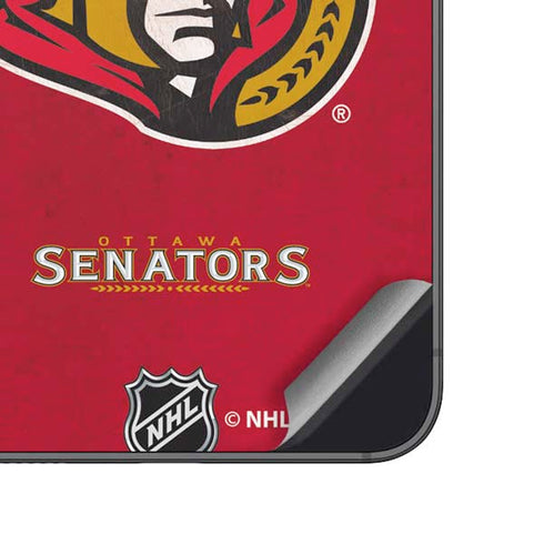 NHL Ottawa Senators Distressed Galaxy A14 5G Skin